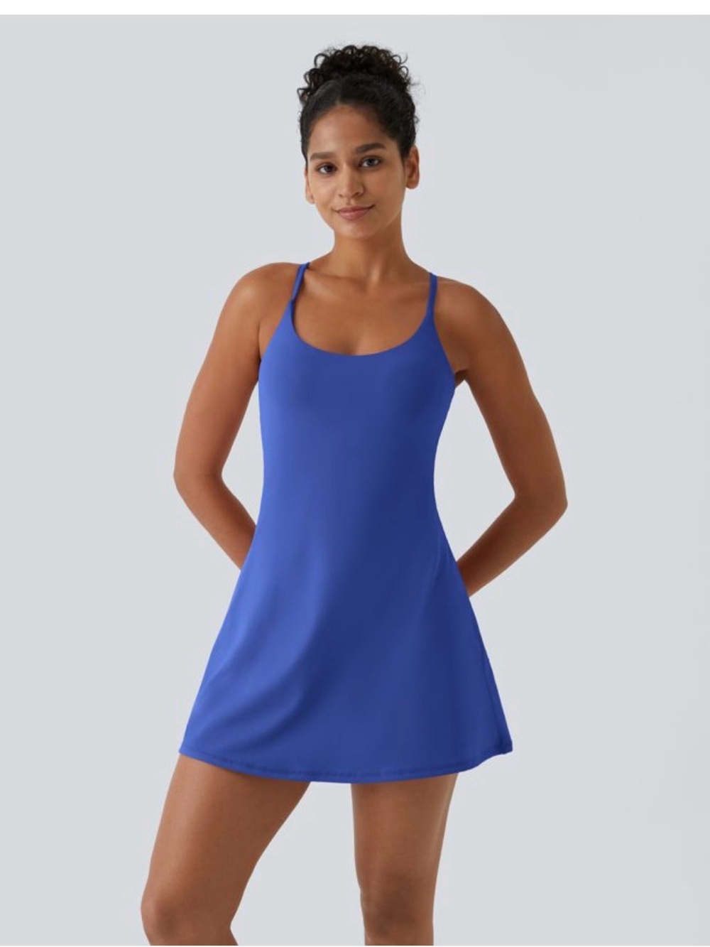 NWT- HALARA SoftlyZero™ Plush Backless Active Dress-Easy Peezy Edition- Small